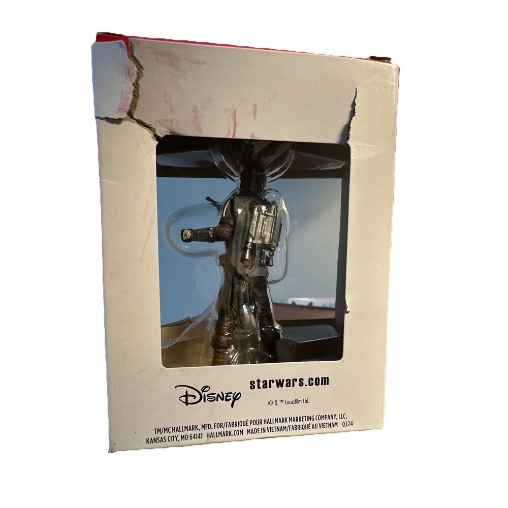 NIB The Mandalorian Star Wars Christmas Tree Ornament Hallmark - Picture 2 of 4